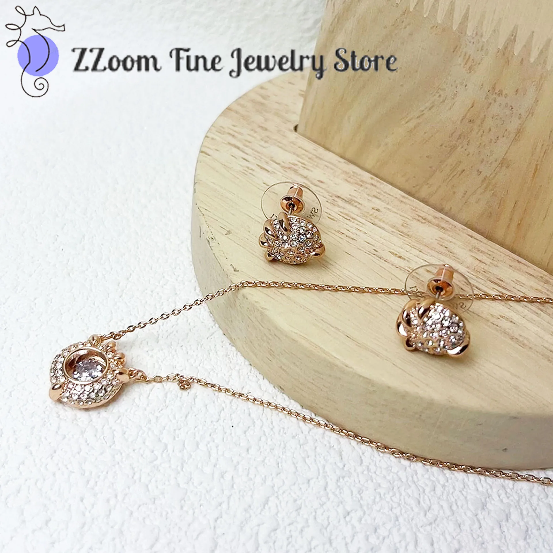 2024 Новогодние украшения серьги в форме капли воды ожерелье и браслет виде