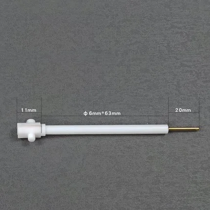 

Золотой держатель электрода, ПТФЭ, φ 6x63