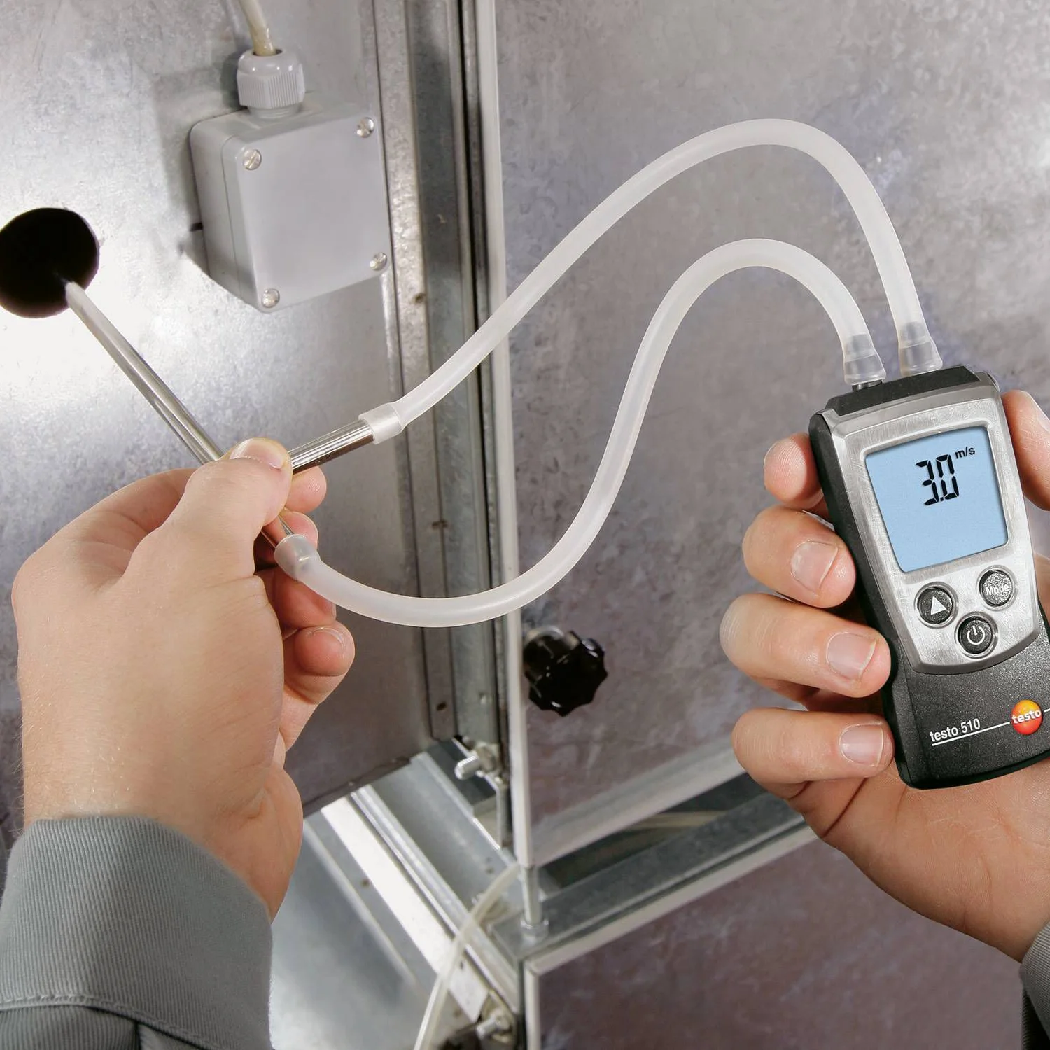 Фото Дифференциальный манометр Testo 510, цифровой манометр Testo 512, 511, Testo510 в наличии №5