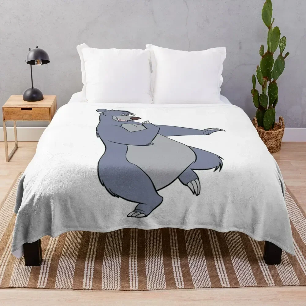 Baloo - &amp Mowgli Книга джунглей пледы мягкие идеи подарков на День святого Валентина