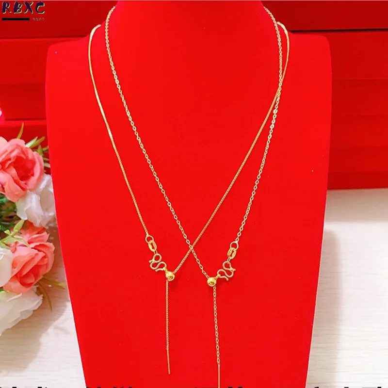 

Never fade Original Tibetan Silver S925 1mm Round Snake Chain Necklace Women Girls Kids Children Hypoallergenic Jewelry Gift