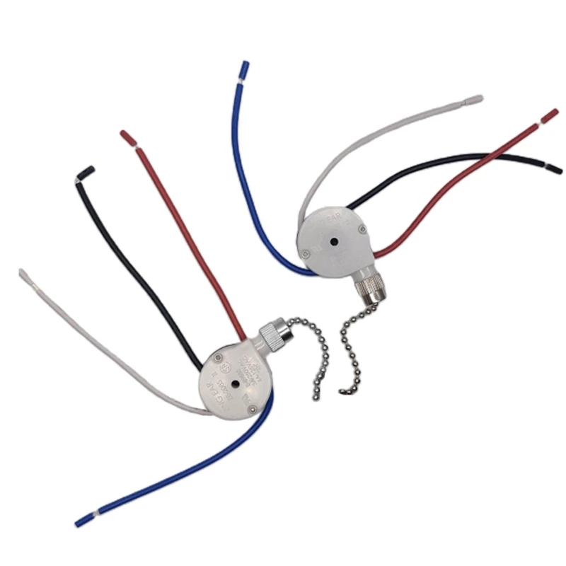 

Запасная часть выключателей освещения потолочного вентилятора с 4 предварительно установленными проводами 4 провода