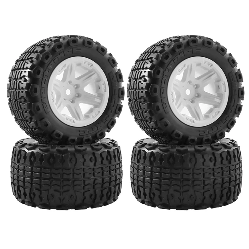 

4 шт. 104 мм резиновые шины для колес 12 мм Шестигранная для MJX Hyper Go H16 16207 16208 16209 16210 1/16 Запчасти для радиоуправляемых автомобилей