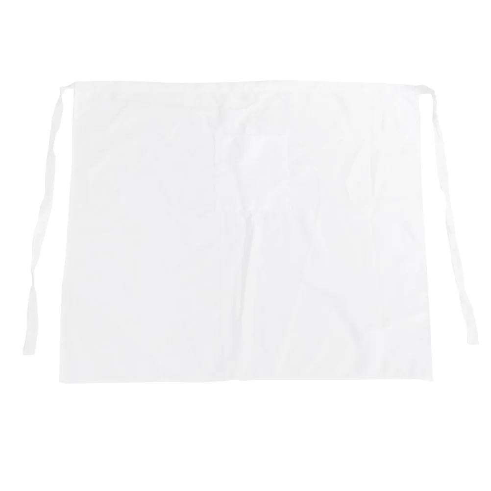 

Waiter Apron Short Apron White Apron Waitress Cooking Aprons for Men Kitchen Restaurant Server