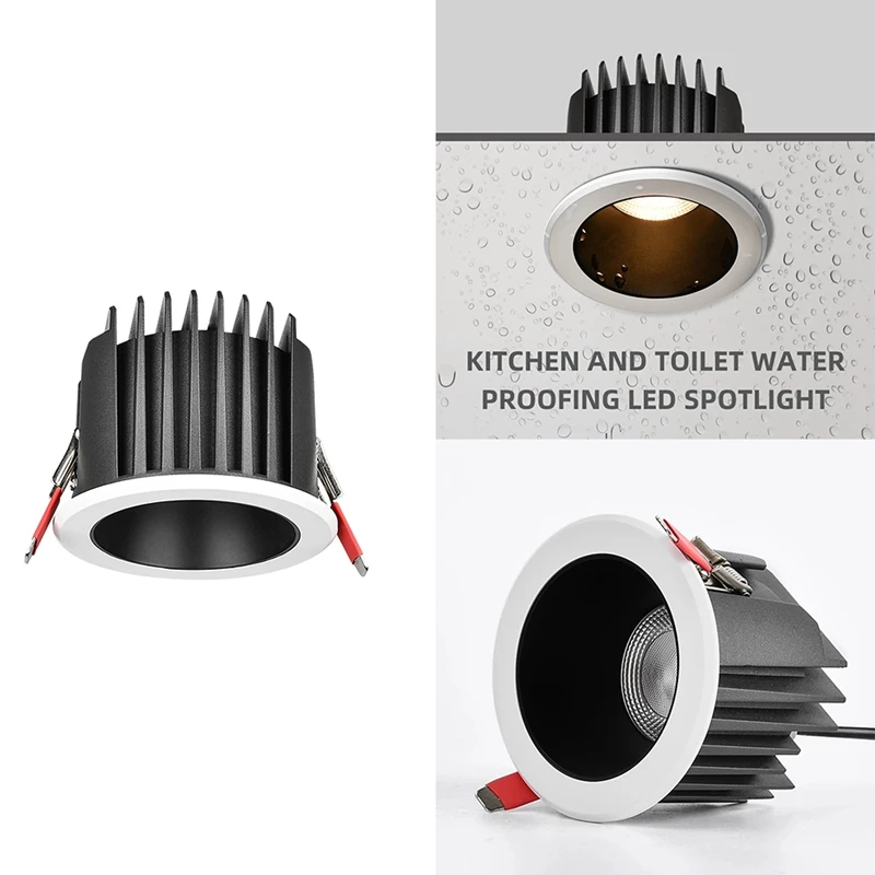 

Easy Maintenance Spotlight Kitchen And Toilet Waterproof Ceiling Led Spot 7W Gentle Light For Indoor Lighting