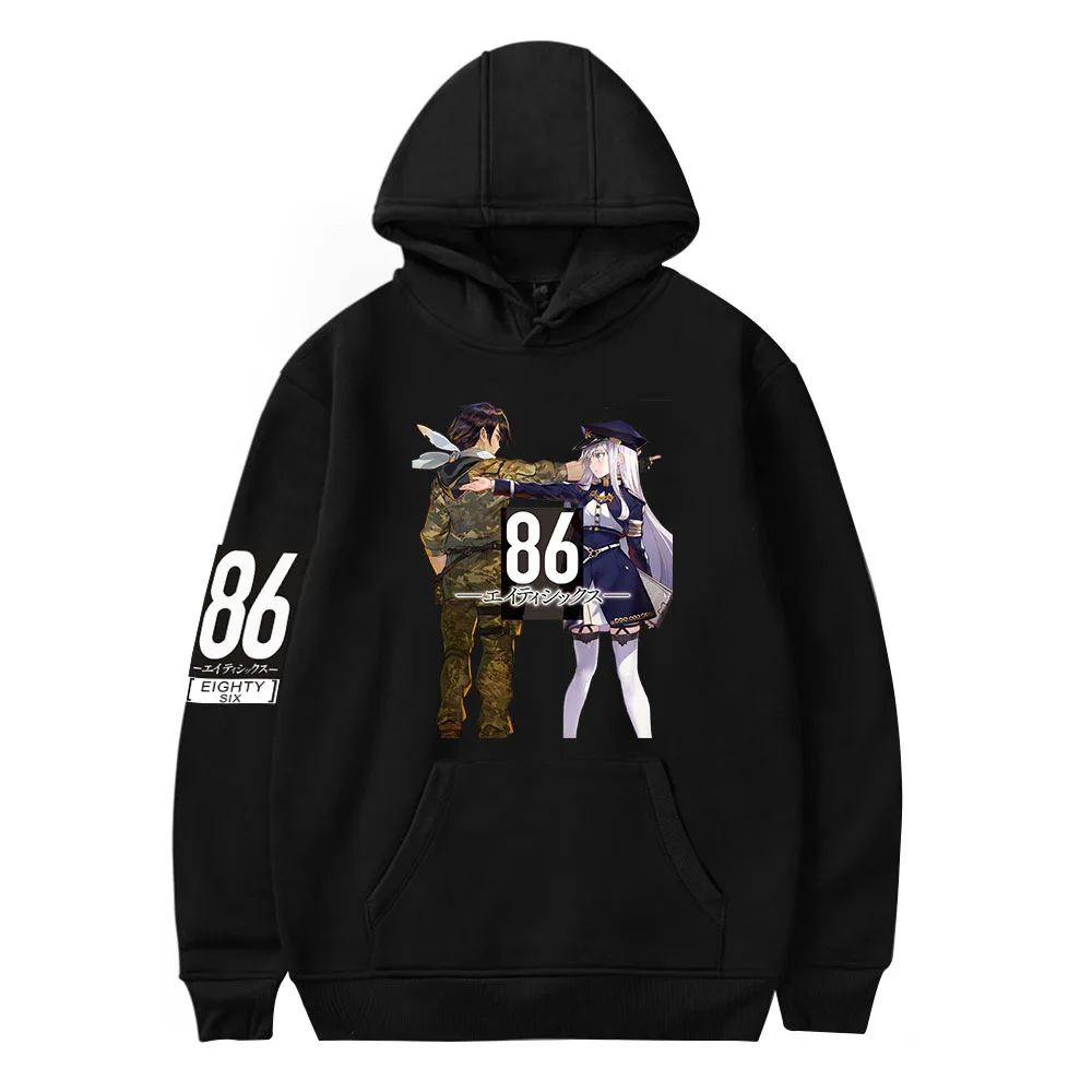 

Anime 86 Eighty Six Funny Hoodie Hip Hop Graphic Sweatshirt Poleron Hombre Streetwear Unisex Harajuku Tracksuit Oversize Clothes