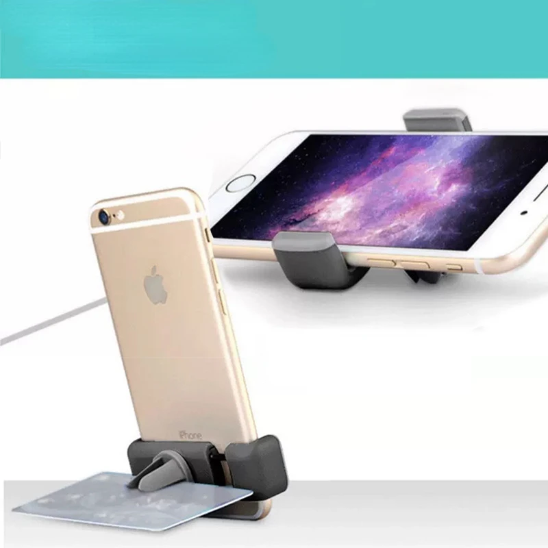 Universal NEW Auto Phone Holder Car Air Vent Clip Mount Mobile Phone Holder CellPhone Stand Support For iPhone For Samsung