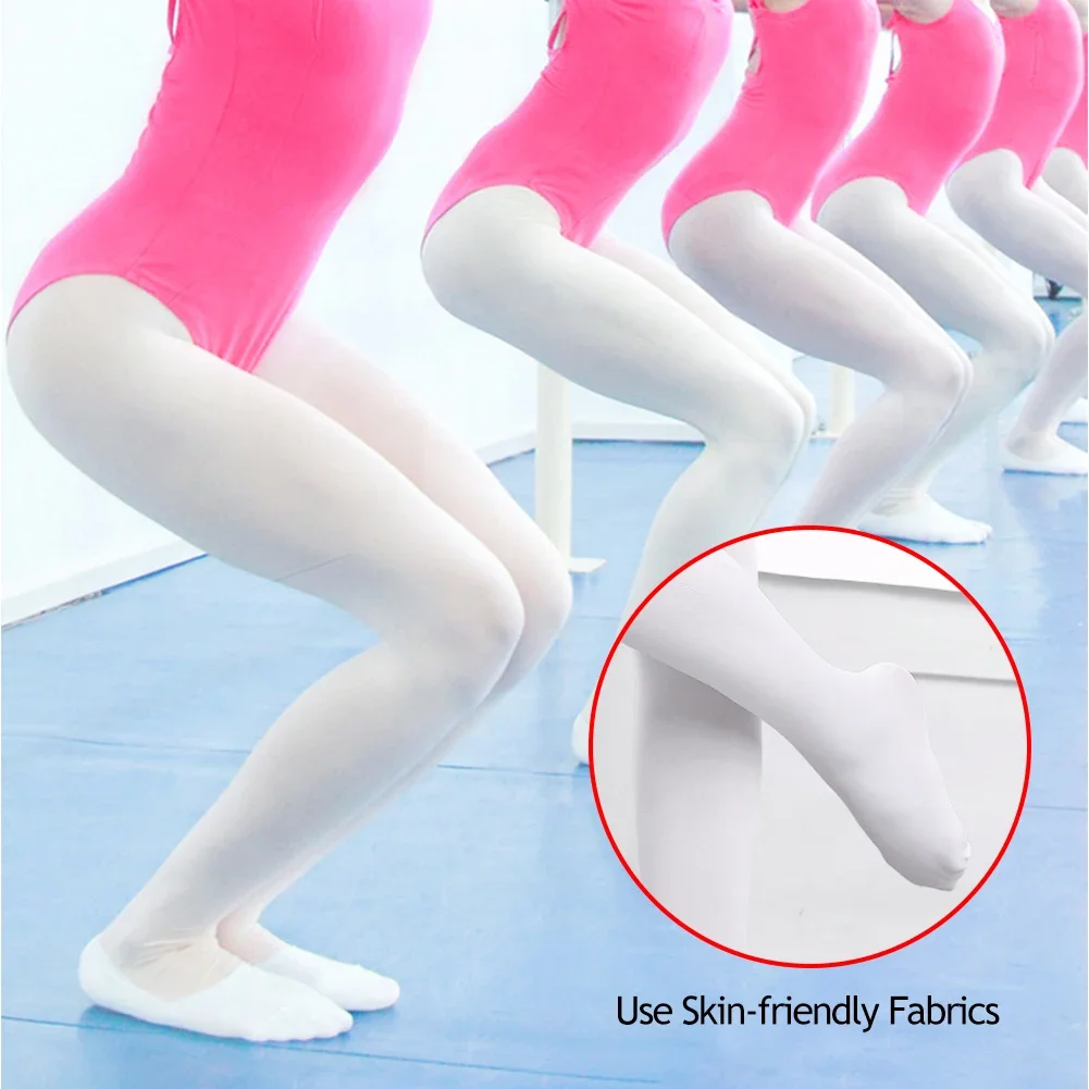 Детские танцевальные носки 80D/90D колготки для девочек тренировочный костюм