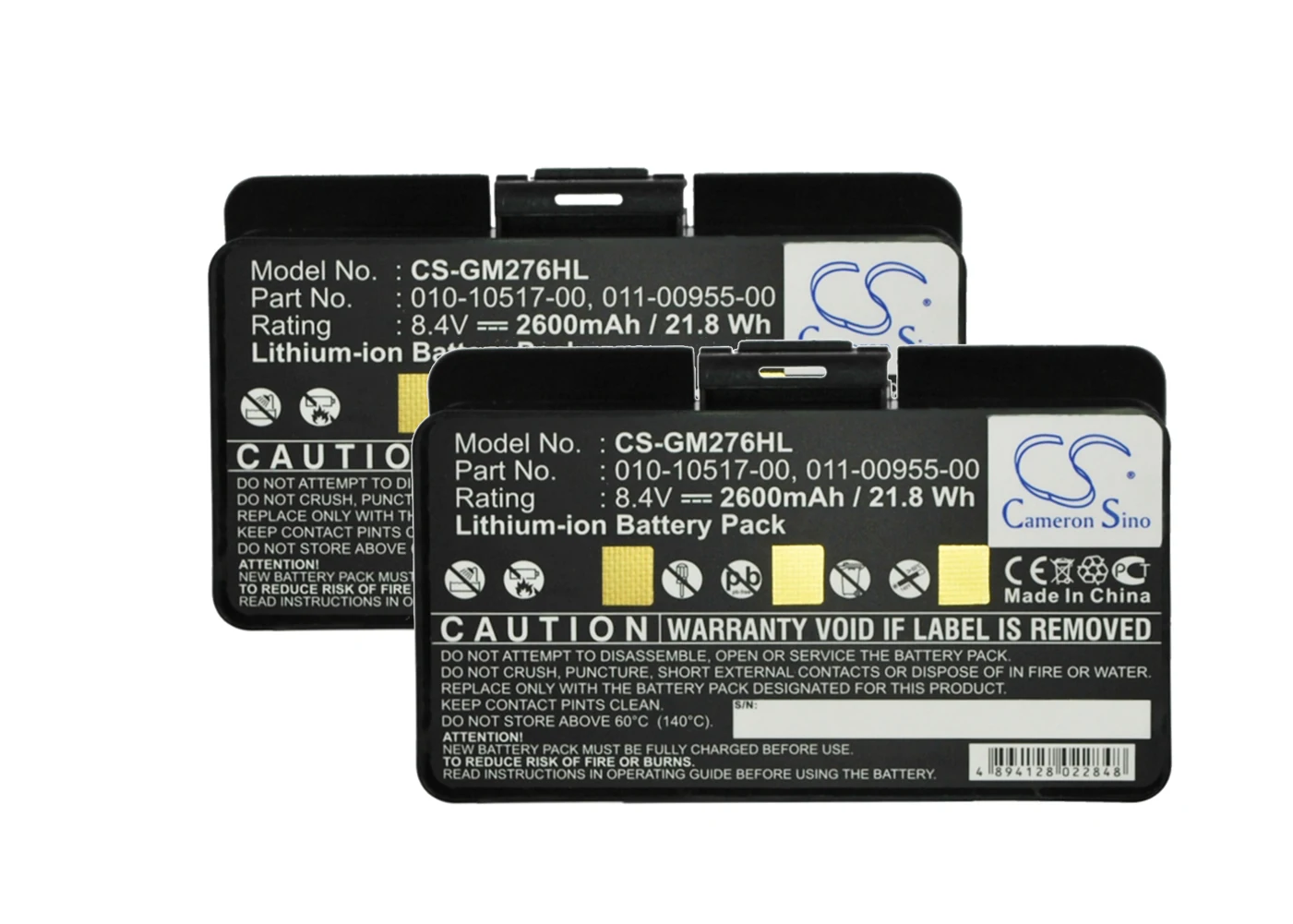 

Аккумулятор для Garmin GPSMAP 478, GPSMAP 495, GPSMAP478 010-10517-00, 010-10517-01, 011-00955-00, 2 шт./упаковка