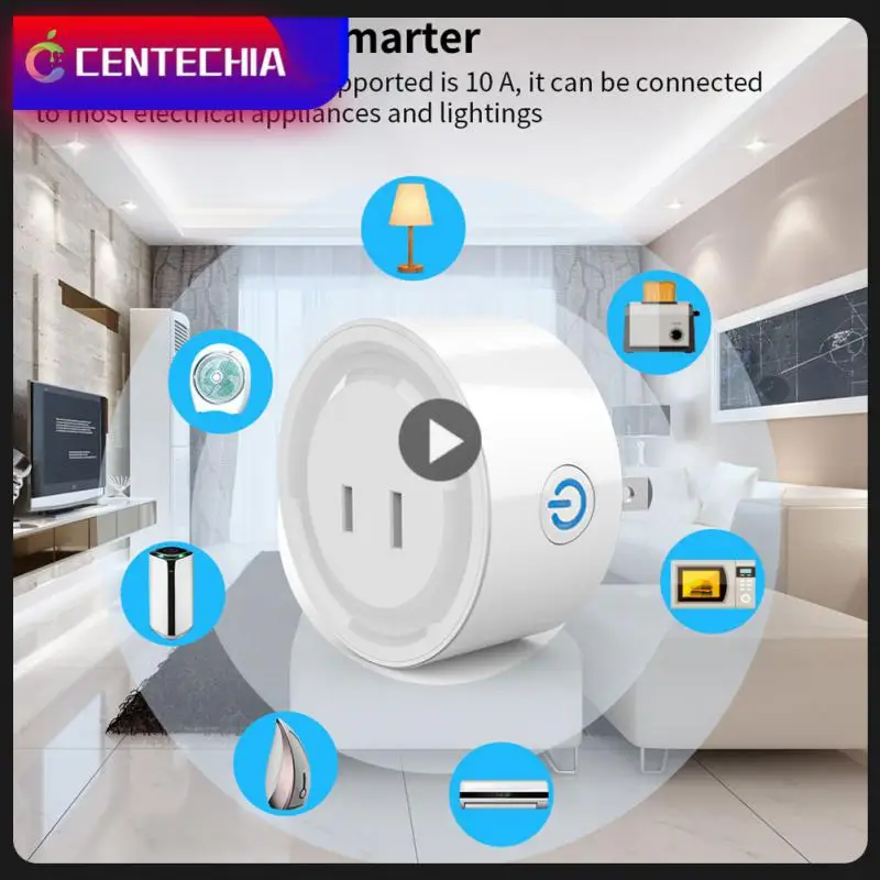 

Smart Socket Voice Control Daily Gauge Tuya Smart Plug Remote Control Timing Countdown Smart Life Wifi Plug Jp Outlet 10a Tuya
