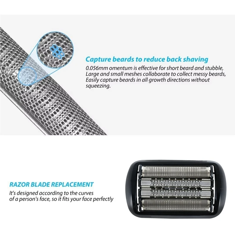 Сменная головка 92B 90B для электробритвы Braun серии 9 9290Cc 9291Cc 9370Cc 9293S 9385Cc