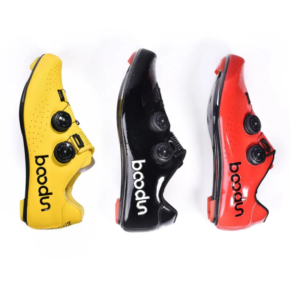 

Men Women Road Cycling Shoes Breathable Genuine Leather Nylon Sole Bike Shoes Racing Bicycle Shoes
