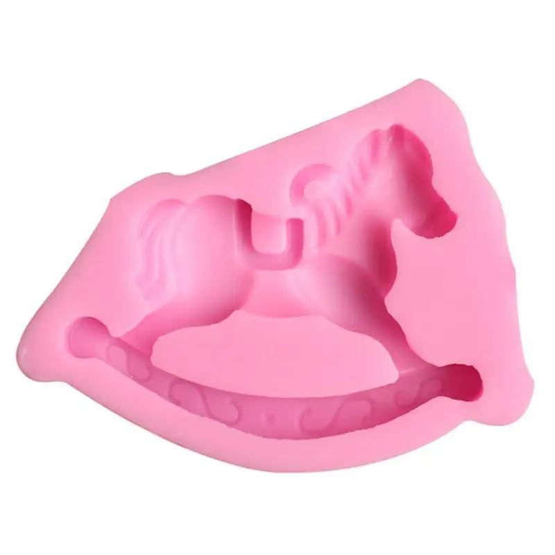 

Horse Silicone Mold Horseshoe Fondant Molds Horse Head Cupcake Topper Mould Cake Decorating Candy Chocolate Gum Paste Moulds