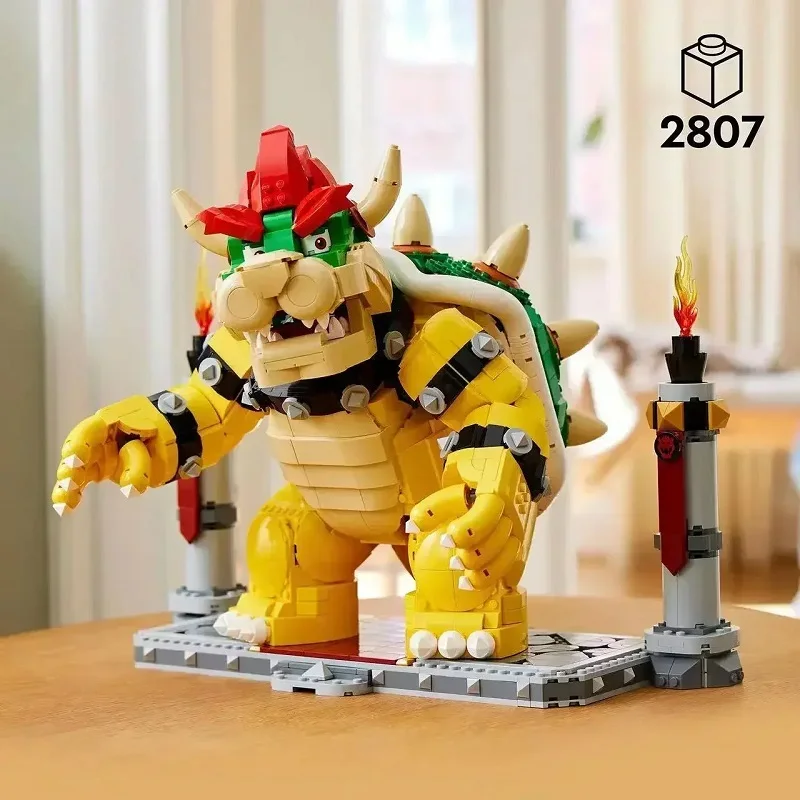 2807 шт. The Mighty Bowsered строительные блоки совместимые 71411 MOC комплект моделей кирпичи