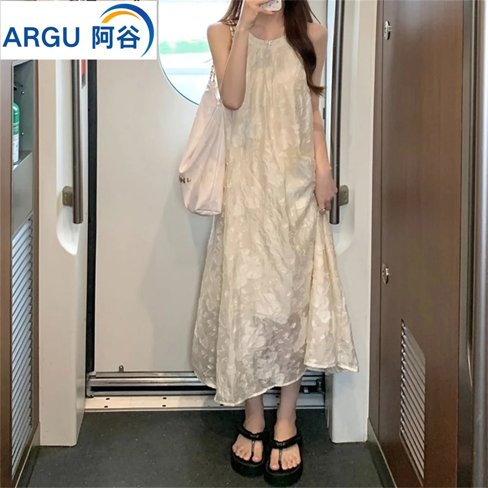 

Платье женское кружевное без рукавов, милое элегантное свободное элегантное в стиле пэчворк, с цветами, в стиле кэжуал, лето 2023