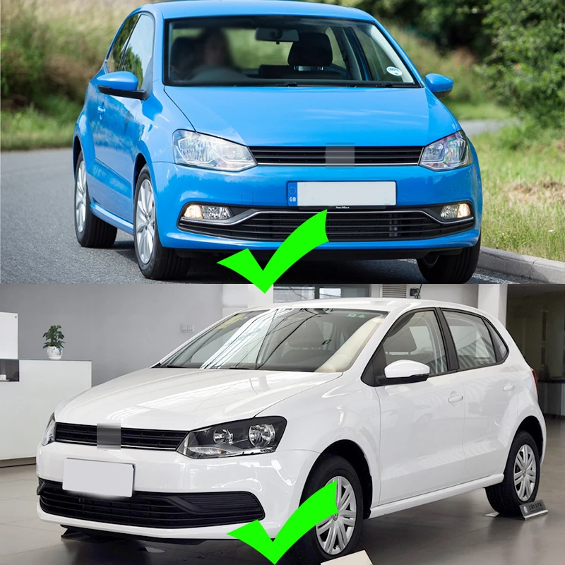 Передний бампер для VW Polo 6C Hatchback 2014 2015 2016 2017