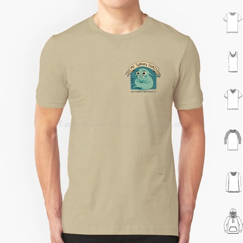 Футболка с изображением смелого живота и большого гоблина 100% хлопок гоблин Милый