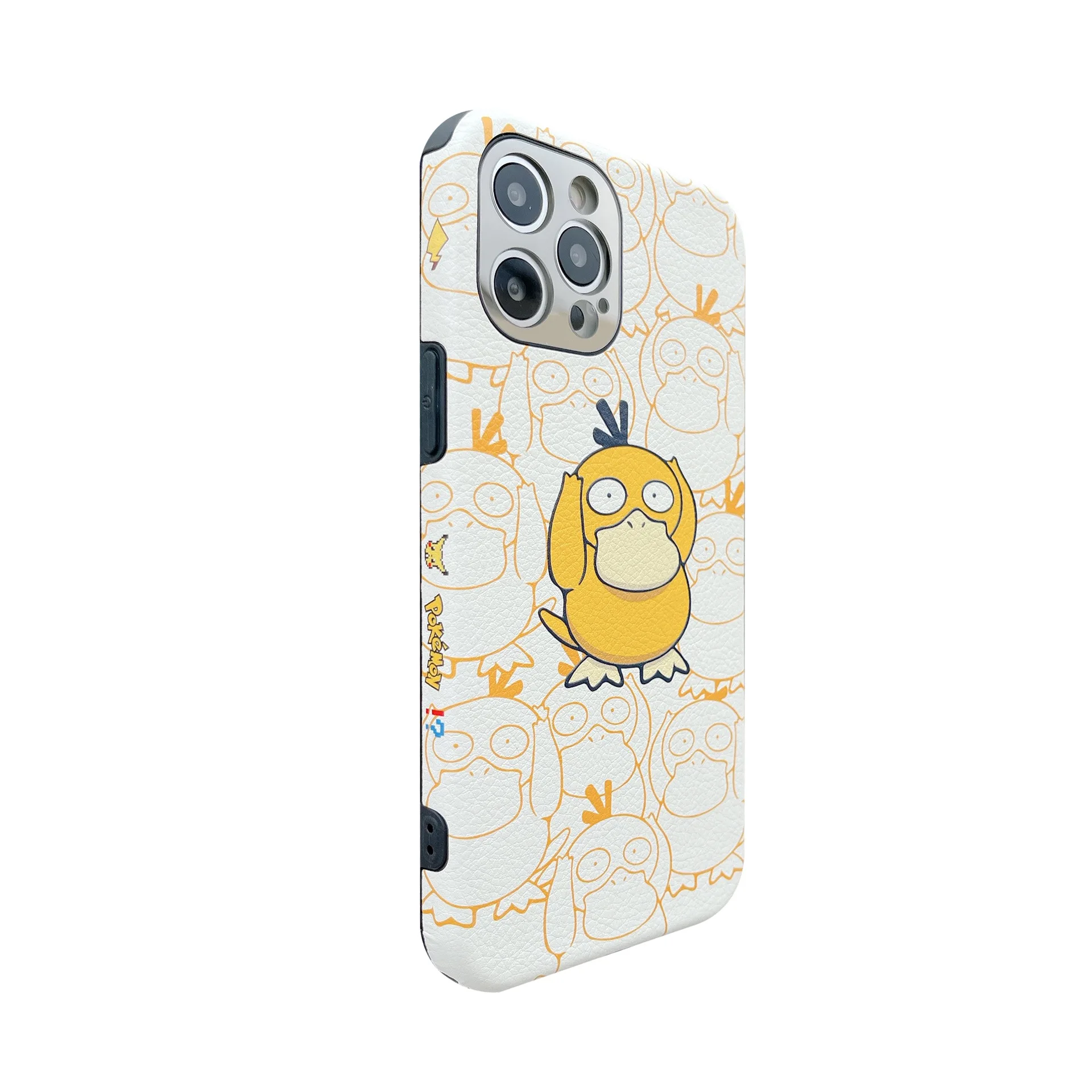 Чехол для телефона Pokemon Psyduck Snorlax Cortex iPhone 11 12pro Max 8 7 Plus Xr XsMax X Xs SE противоударный
