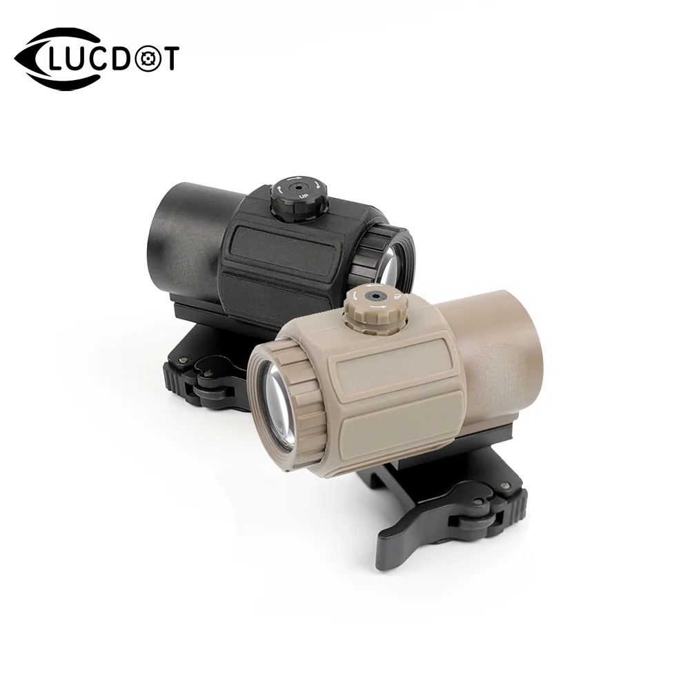 

Прицел-Лупа G43 3x с переключателем на сторону STS QD, подходит для рельсовой винтовки 20 мм