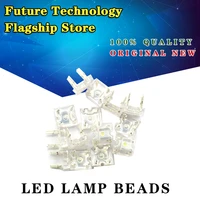 led de pira%c3%b1a f5 diodo emisor de luz de 5mm blanco rojo verde %c3%a1mbar transparente 4 pines 10 uds