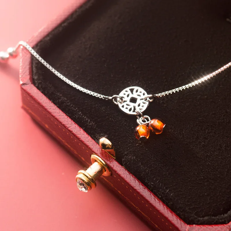 MloveAcc стерлингового серебра 925 пробы бусины монета очаровательные украшения для