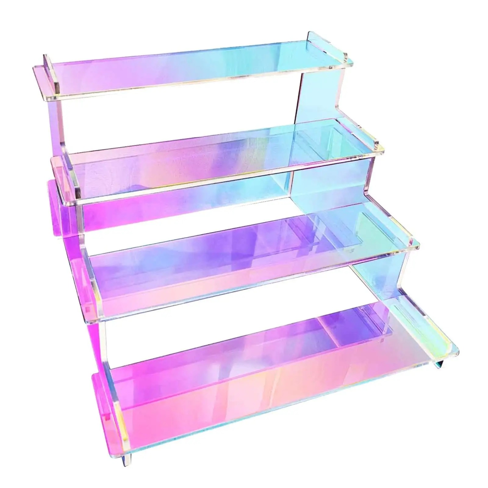 

Display Stand Fashion Durable Cupcake Dessert Pastry Candy Cake Holder Ladder Rack for Doll Perfume Toys Action Figure Model