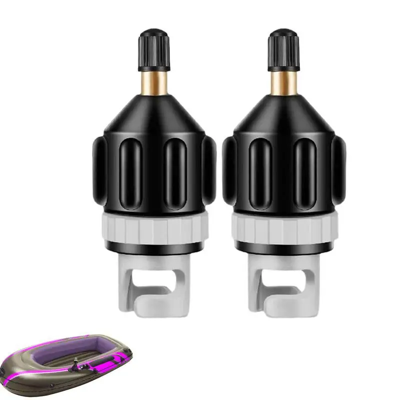 

Pump Adaptor Reliable Sealing Paddle Board Adapter 2pcs Air Pump Attachments Compressor Paddle Board Pump Adapter For Boat
