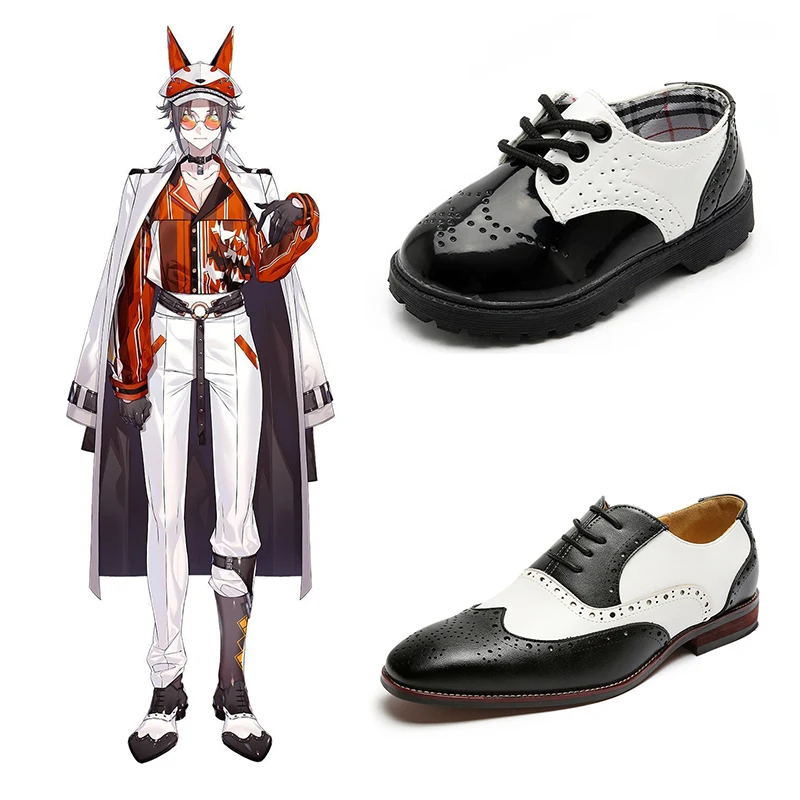 

Hololive VTuber Luxiem искусственная обувь для косплея Хэллоуин