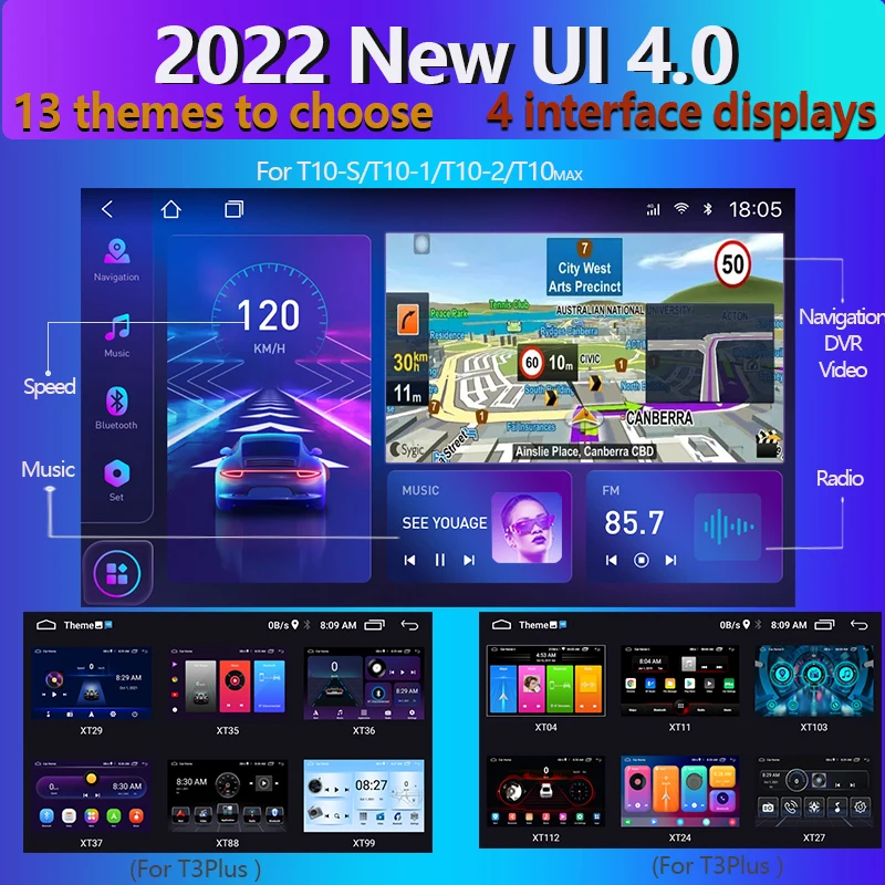 $82.77 JMCQ 2Din Android 11 Car Radio for Hyundai Solaris Verna Accent I25 2010-2016 Multimidia Video Player GPS Navigaion Split Screen