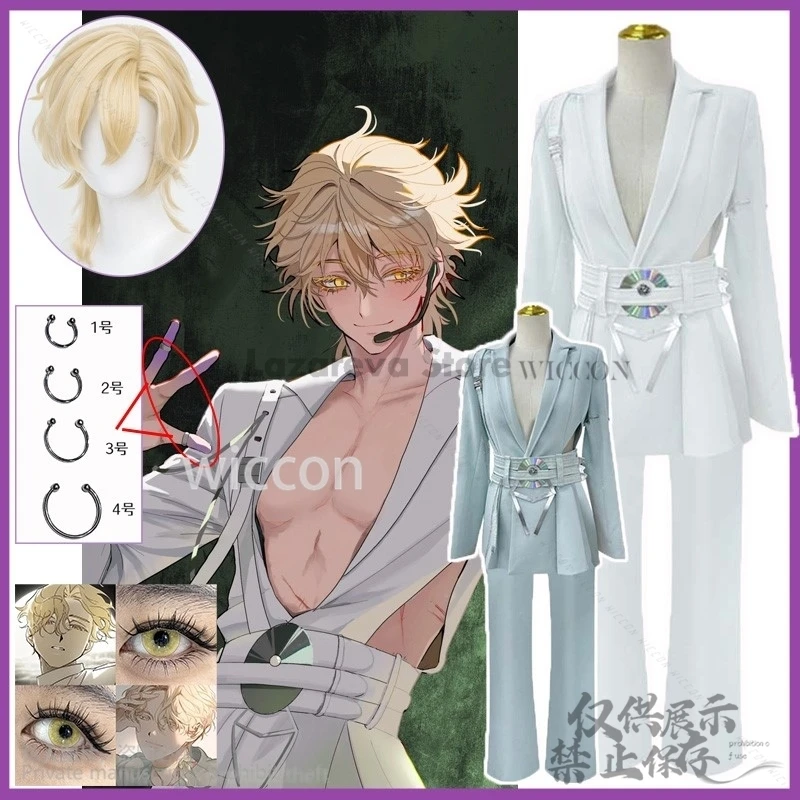 Новый аниме Luka Cos Alien Stage R7 костюм парик необычная одежда для вечеринок униформа