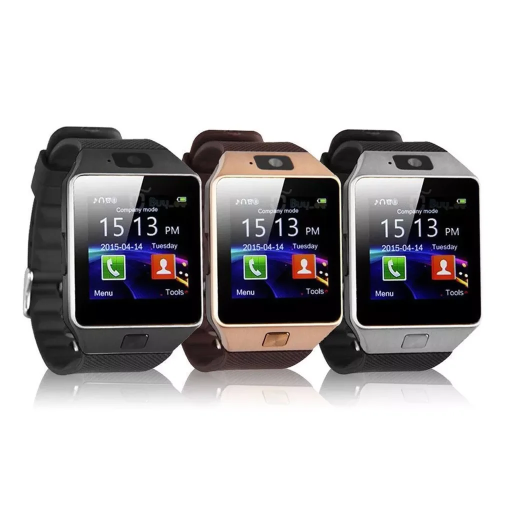 

Smartwatch DZ09 Smart Watch Support TF Card SIM Camera Sport Bluetooth Wristwatch for Samsung Huawei Android Phone