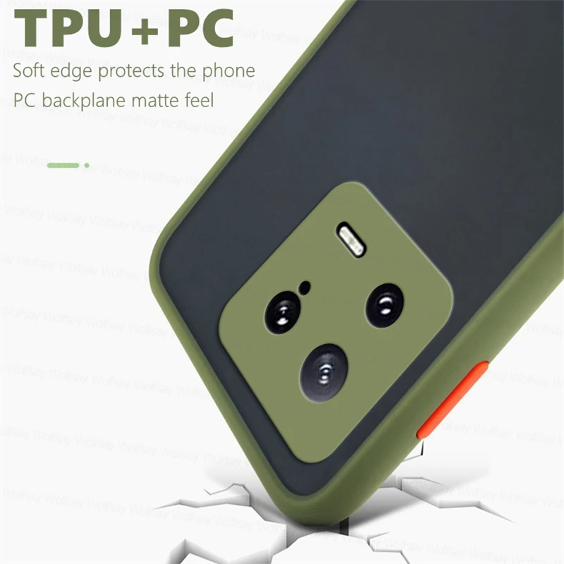 

Матовый ПК чехол для Xiaomi 13 чехол Xiaomi 12X 12T 12 13 Pro чехол противоударный ТПУ + Жесткий ПК задняя крышка телефона для Xiaomi 13