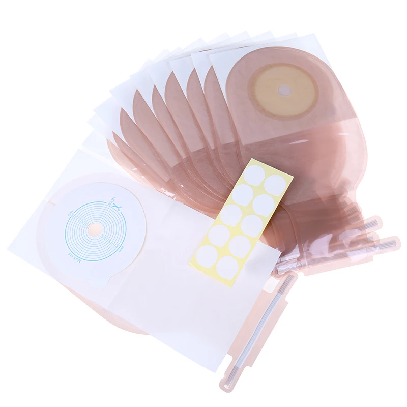 10 шт. одноразовые пакеты для стомы |