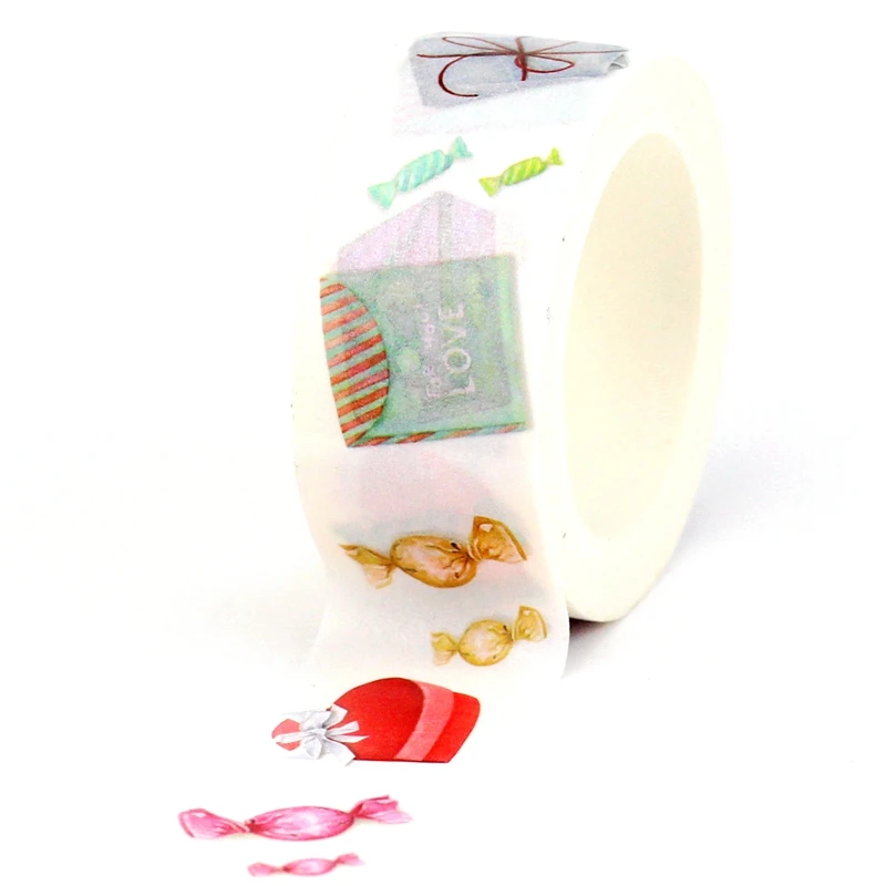 1 шт. 10 м декоративная подарочная коробка для конфет шириной 20 мм японская васи лента самодельная клейкая Маскировочная лента милые канцелярские принадлежности для журналов школьные принадлежности