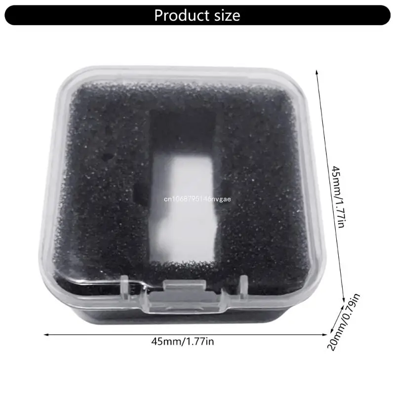 Прозрачная коробка для хранения головки фонографа