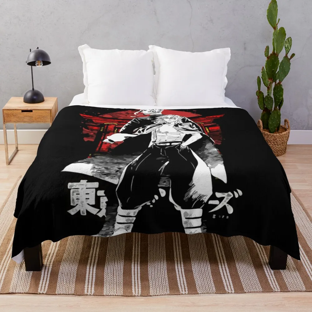 

Mikey And Draken Fan Art- Tokyo - Bed Boho Blanket Blanket Fluffy Home Decor Throw Blankets