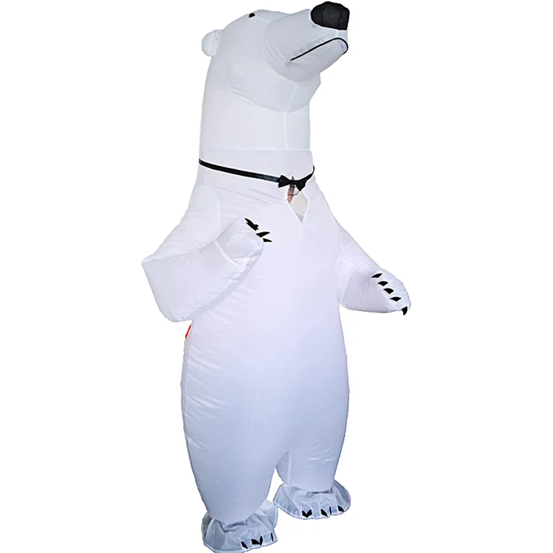 Костюмы полярных медведей способный преодолевать Броды для взрослых надувные