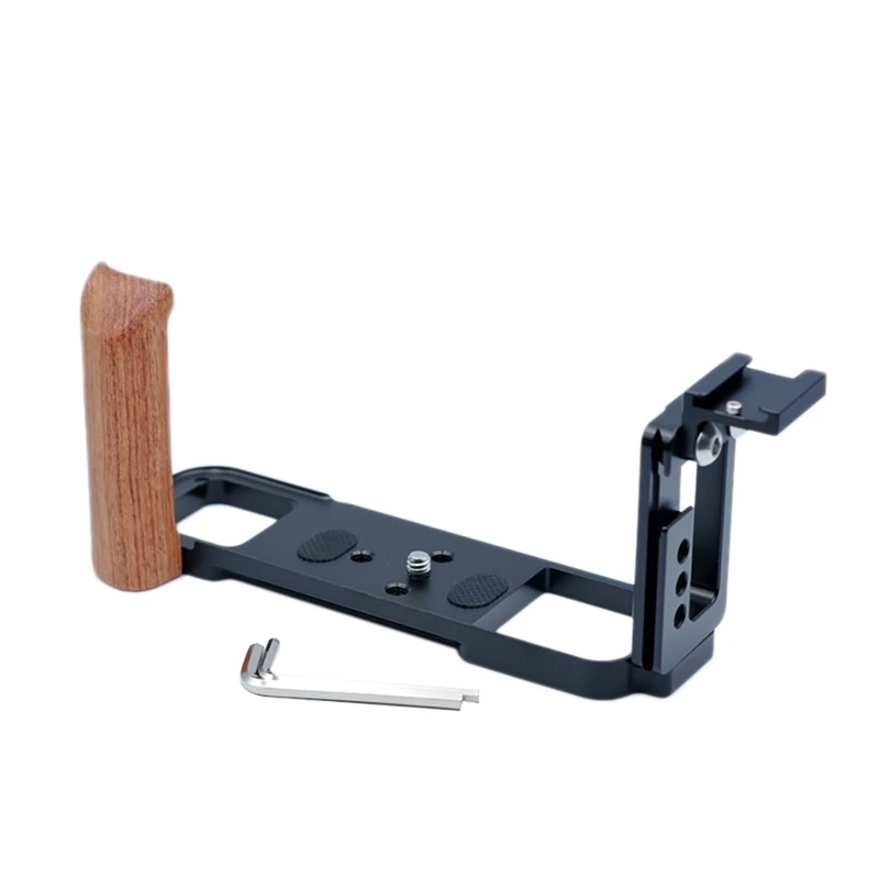 Quick Release Plate For Fuji GFX50R L Bracket GFX 50R With Hot Shoe