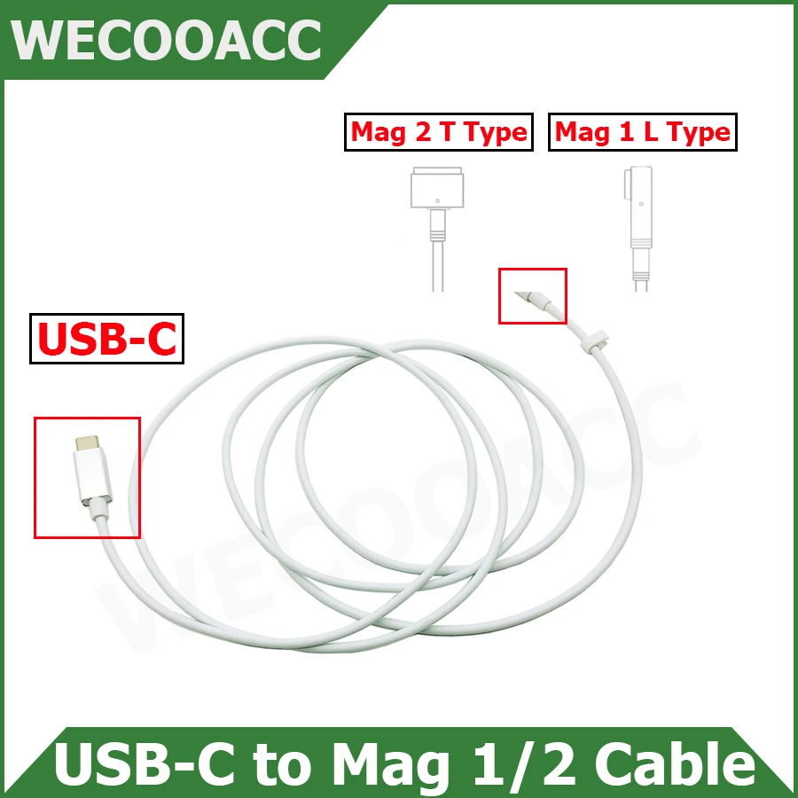 

Кабель-адаптер MagSaf * 1 2 45 Вт 60 Вт 85 Вт для MacBook A1278 A1502 A1398 A1466