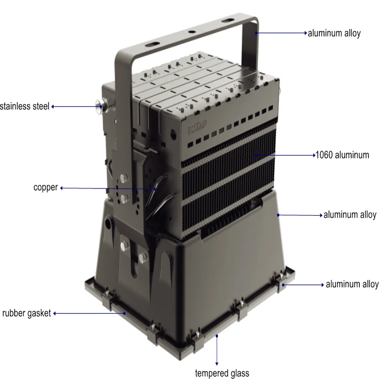 Рисунок 5 - Задняя крышка для аквариума из алюминиевого сплава