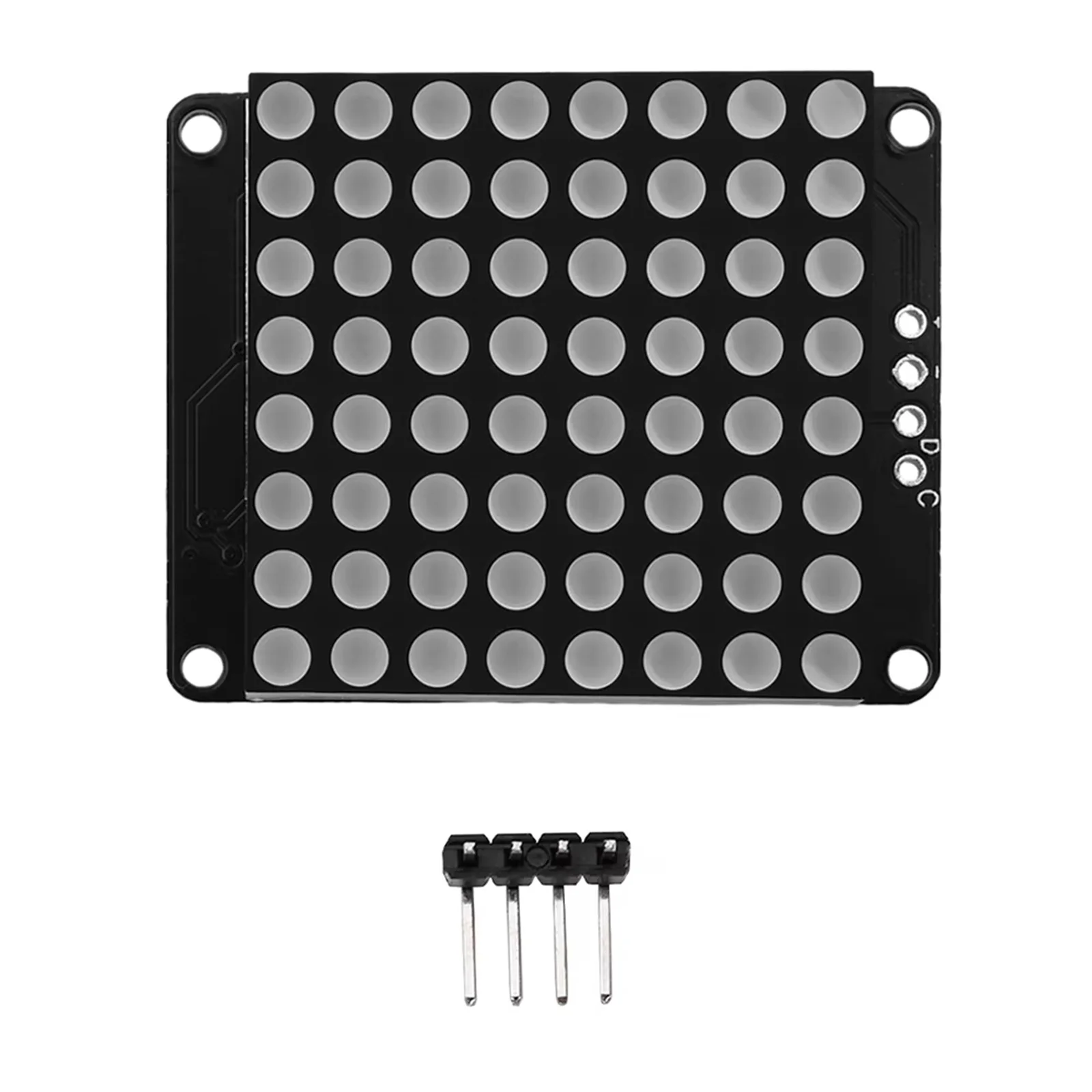 Модуль матричного светодиодного дисплея 8x8 с интерфейсом I2C, драйвер HT16K33, модуль светодиодной матрицы для Arduino (art.: 3920db7acb7c3) - 3920db7acb7c3