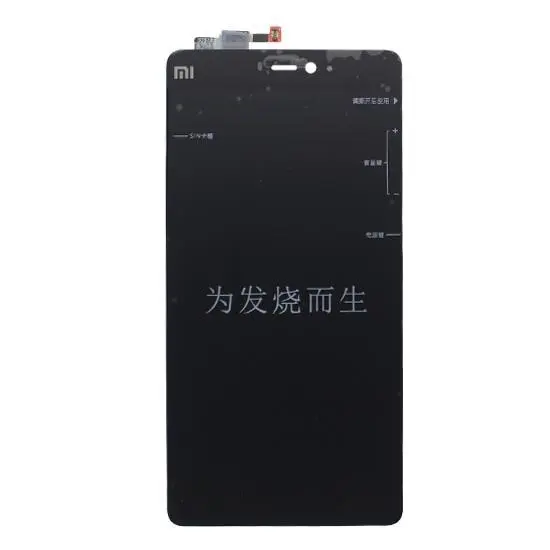 ЖК-Дисплей для Xiaomi Mi4i в сборе с тачскрином черный сенсорным экраном дигитайзер