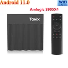 ТВ-приставка Tanix X4, декодер с Android 11,0, Amlogic S905X4, 4 Гб ОЗУ, 32 ГБ64 Гб ПЗУ, Wi-Fi Gтехнические характеристики