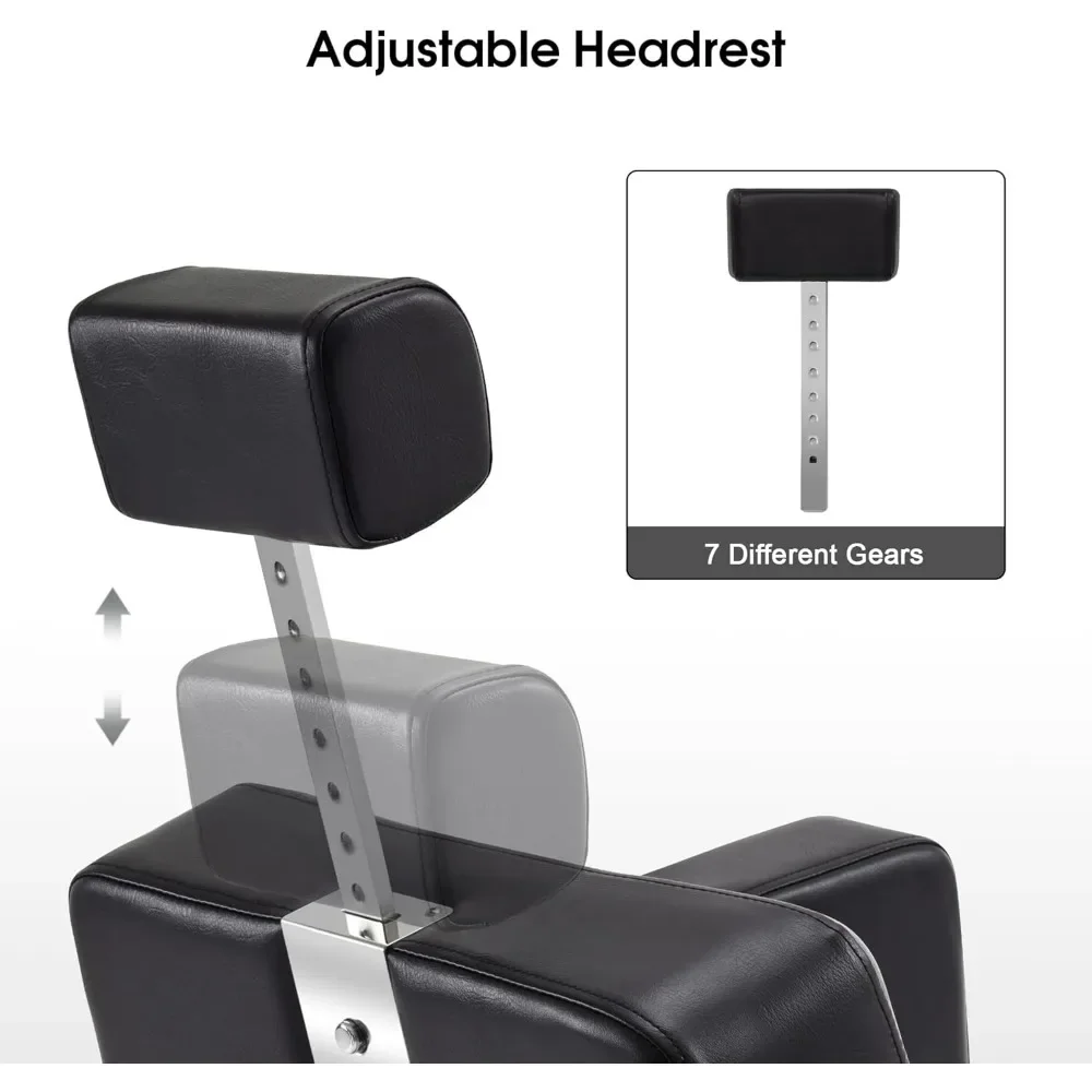 Классическое парикмахерское кресло сверхмощный гидравлический насос 440 фунтов