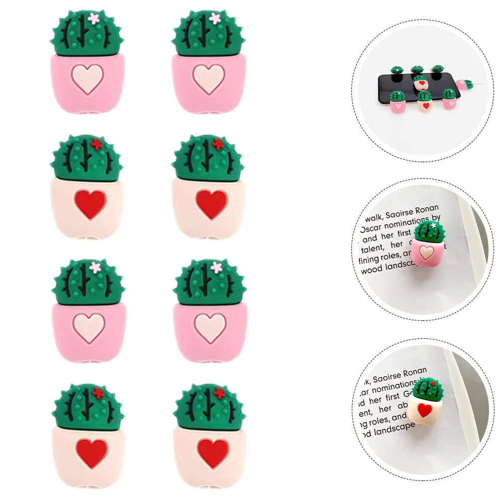 

8Pcs Adorable Designed USB Cable Plug Protector Data Line Protector