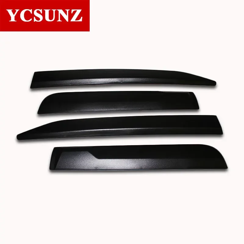 

Молдинговые полосы для боковых обшивок двери, черная Боковая Отделка для Toyota Hilux Revo Rocco 2016 2017 2018 2019 2020 2021, аксессуары