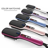 Professional Hair Straightener Brush Hair Massager 6
