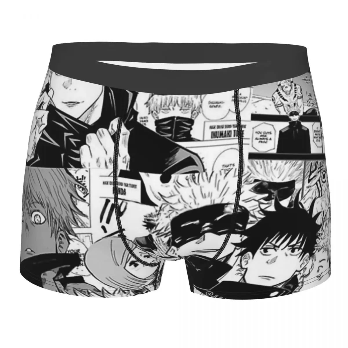 

Characters Men Boxer Briefs Underwear Jujutsu Kaisen Highly Breathable Top Quality Birthday Gifts