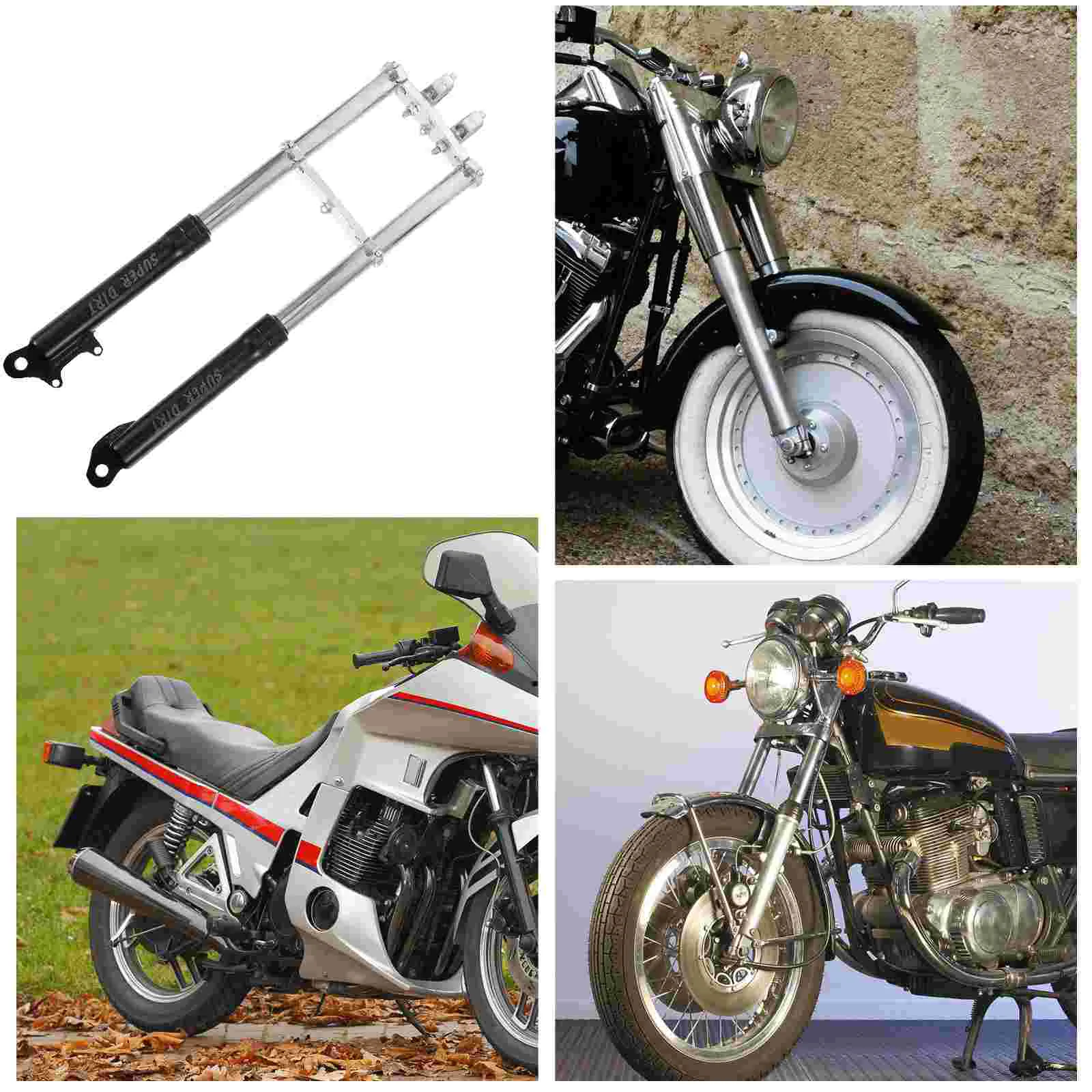 

Bike Front Shocks Accessories Fork Supplies Assembly Forks Suspension Absorber Stainless Steel Motorbike Partspits