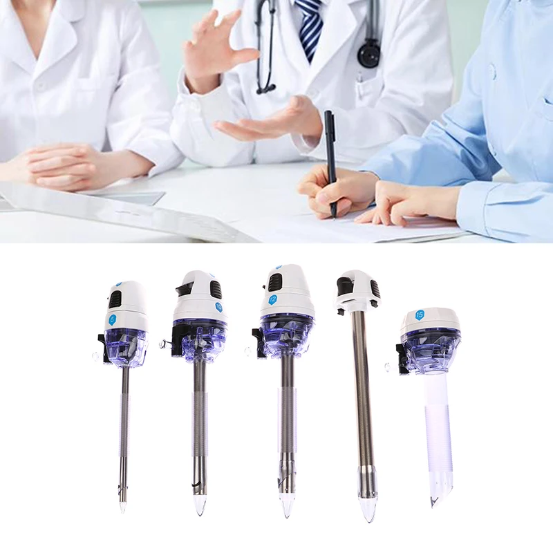 Одноразовая оптическая конусная кольцевая трубка для лапароскопического